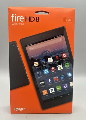 Amazon Fire HD 8 7ª Generación - 16 GB - Negro - Precintado Foto 1 de 4