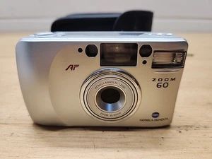 MINOLTA AF ZOOM 60 FILM CAMERA POINT SHOOT MINT CONDITION - Picture 1 of 4