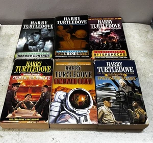Harry Turtledove PB Lot of 6 Colonization Complete Series Worldwar Homeward - Picture 1 of 3
