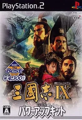Software PS2 Romance Of The Three Kingdoms Ix com kit Power Up melhor edição - Imagem 1 de 1