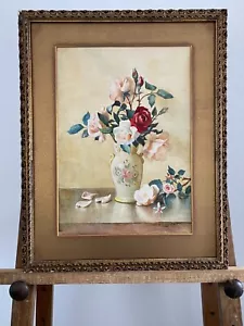 * * MASSIVE SALE * * CATH B GULLEY WATERCOLOUR SIGNED (WAS £245 NOW £99) - Picture 1 of 12
