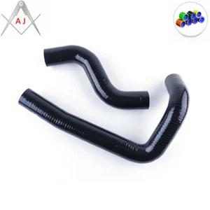 MANGUERAS RADIADOR DE SILICONA TURBO NEGRA PARA MAZDA RX-7 FD3S FD 13B VELOCIDAD 1993-1997 - Imagen 1 de 7