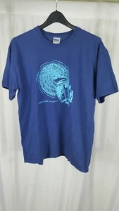 Doctor Huh? Mens Blue Tee Shirt Anytime Anywhere Tardis Size Large - Picture 1 of 7