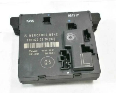 06-11 Mercedes W219 CLS500 Rear Left Side Door Computer Controller Module OEM - Image 1 of 4