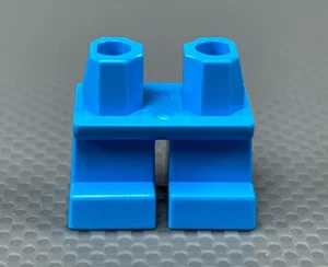 LEGO Minifigure Short Legs - Dark Azure Blue - 41879 Child Kid Minifig Pants - Picture 1 of 6