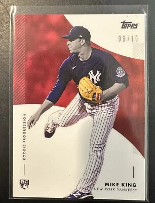 Mike King 2020 Topps Now Red Parallel /10 (RC) Rookie #36 Yankees/Padres  - Image 1 of 2