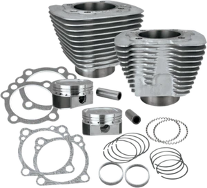 S&S KIT CILINDRI  MAGGIORAZIONE 883/1200 CROMO HARLEY DAVIDSON XL 883 86> - Imagen 1 de 1