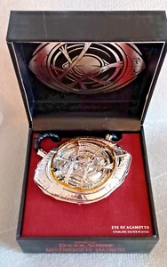 2022 SDCC Exc. Marvel Official Agamotto Silver Plated Movie Prop Replica New MIB - Picture 1 of 6