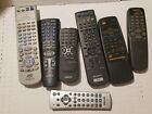 LOT OF VTG TV/VCR REMOTE CONTROLS LOT OF 7 UNTESTED