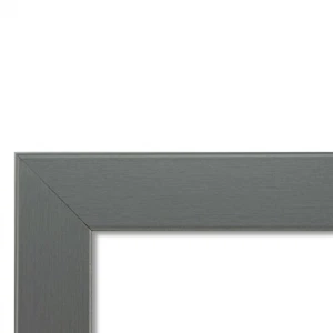 US Kunst Rahmen 1,25" flach Atlantik Silber MDF Wand D?cor Bild Poster Rahmen - Bild 1 von 4