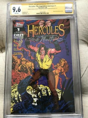 Hercules: Legendary Journeys #1 - Topps Comics - CGC SS 9.6 NM+ - 3x signed - Image 1 of 4