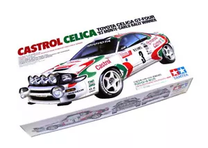 TAMIYA Automotive Model 1/24 Car TOYOTA Castrol Celica GT-FOUR Scale Hobby 24125 - Imagen 1 de 1