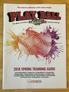 2018 Cactus League Spring Training Guide, LOOK - Picture 1 of 2