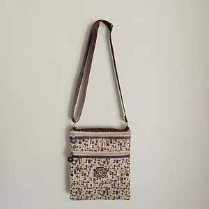 Kipling 2000s Crossbody Bag Unisex Rare Shoulder Strap Vtg Print Streetwear Y2K - Picture 1 of 14