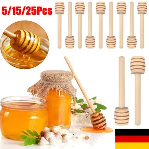 Honigheber Honiglöffel Holz Honig Löffel Olivenholz Honignehmer Ahorn Kirsche DE - Picture 1 of 22