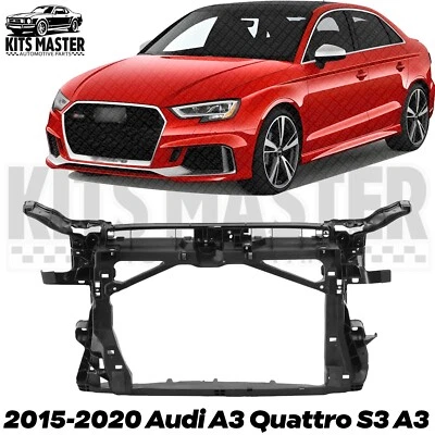 Radiator Support Plastic With Steel For 2015-2020 Audi A3 Quattro S3 A3 Sedan - Image 1 of 4