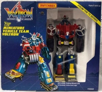 Voltron Miniature Vehicle Team Matchbox Die-Cast Plastic 1985 Defender Universe - Image 1 of 3