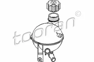 EXPANSION TANK COOLANT FOR CITROËN PEUGEOT TOPRAN 722 729 - Picture 1 of 1