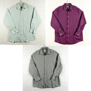 Michael Kors Shirts Mens Size 16.5 32/33 Airsoft Button Down Dress Lot of 3  - Picture 1 of 21