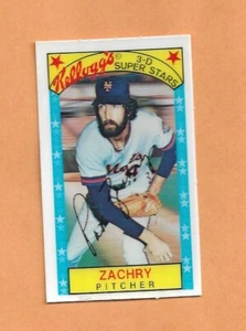 PAT ZACHRY 1979 KELLOGGS 3-D SUPERSTARS CARD # 8 - Picture 1 of 1