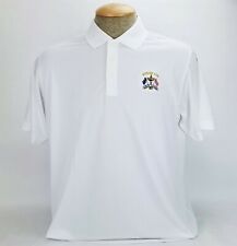 Adidas P78573-36 ClimaLite Polo Golf Shirt MEDIUM M white Ryder Cup Celtic Manor