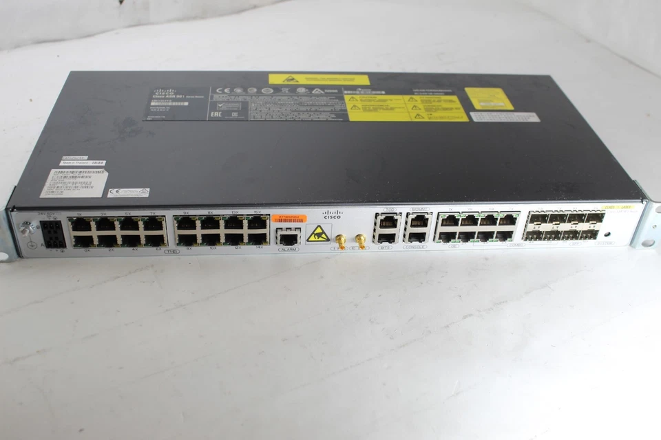 Cisco ASR 901 Series A901-12C-FT-D Aggregation Services Router 800-40055-01 - Image 1 of 4