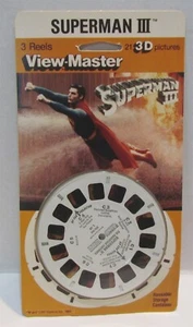 Rare Superman III Prototype Mock Up View-Master Pack from V-M Salesman - Picture 1 of 2