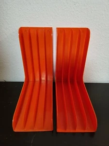 Retro 70er Schallplatten Winkel in Orange - Bild 1 von 5