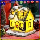 Christmas House Miniature Ornaments Battery Operated Party Favors (C) #