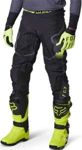 Mens Fox Racing Airline Exo Pants Trousers Grey/Orange SIZE 30inch Motocross MTB - Picture 1 of 4