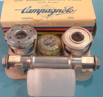 Campagnolo Chorus/Track Bottom Bracket -70 x 111MM- NEW/NOS -Post-CPSC-C-Rec-NIB - Image 1 of 4