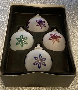 VINTAGE "RADKO" GLASKUGEL WEIHNACHTSSCHMUCK SET! - Bild 1 von 12