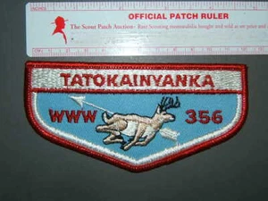 Boy Scout OA 356 Tatokainyanka flap 8791T - Picture 1 of 1