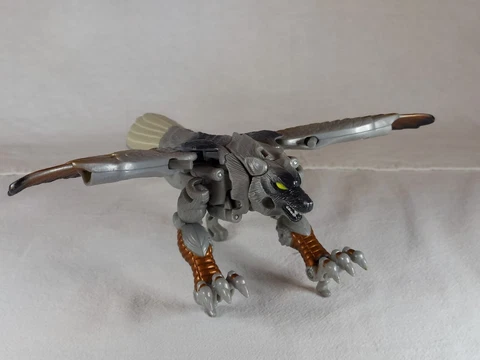 Deluxe class Silverbolt Incomplete - Transformers Beast Wars Maximal Fuzor 1998 Cover
