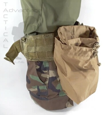 BAE Systems ECLiPSE Stowable Dump Bag MOLLE Pouch - coyote brown USMC