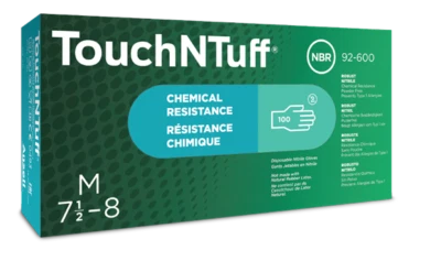 TouchNTuff Schutzhandschuhe grün Ansell 92-600 Nitril, ungepudert, silikonfrei