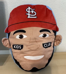 ST LOUIS CARDINALS BASEBALL MOLINA THROW PILLOW KIDS CLUB GENUINE MLB RARE 14” - Picture 1 of 9