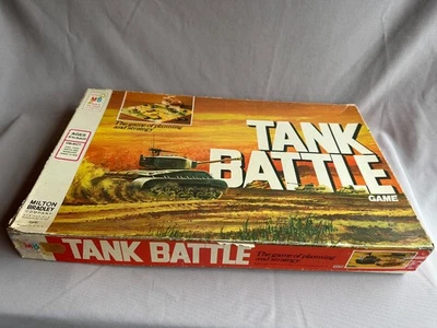 Juego de mesa Tank Battle 1975 vintage de Milton Bradley completo Foto 1 de 4