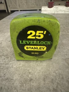 Vintage Stanley Hebelschloss 25’ Maßband grün 30-925 Made in USA SELTEN - Bild 1 von 5