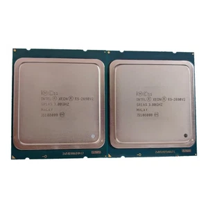 Matching Pair Intel Xeon E5-2690 V2 SR1A5 3.00GHz 10-Core 25MB LGA2011 Processor - Picture 1 of 2