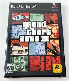 Grand Theft Auto III - Sony PlayStation 2 PS2 - Sealed / New