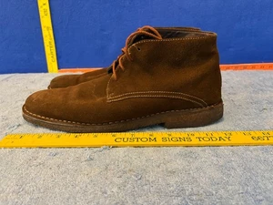 Johnston and Murphy Braun Wildleder Lammfell Knöchel Chukka Stiefel Herren Größe 11M - Bild 1 von 20