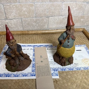 Tom Clark Gnome -MAC #98 1989 And DOUG #65 1984- With COA - Picture 1 of 17