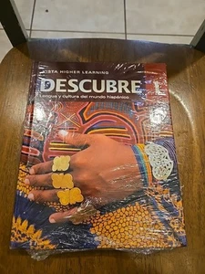 Descubre 1 - Vista Higher Learning - Spanish Textbook New SEALED - Picture 1 of 7