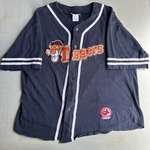 Maglia maglia baseball vintage Disney Tiggers uomo XL anni 90 Topolino 1928 toppa - Foto 1 di 11