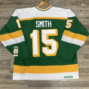 Vintage Ccm Minnesota North Stars Bobby Smith NHL Hockey Trikot Gr. Xxl Neu mit Etikett - Bild 1 von 5