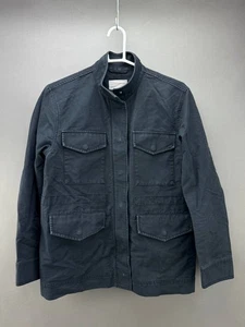 Everlane Mens Black Denim Utility Jean Jacket Size L - Picture 1 of 7