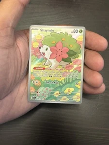 Shaymin 185/182 Sv10: Destined Rivals Holo Centered No Whiting - Picture 1 of 4
