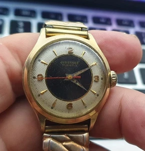 Junghans Handaufzug 31mm Cal J 93/1 Herrenuhr Uhr Montre - Bild 1 von 10