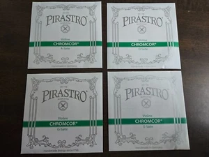 PIRASTRO CHROMCOR Series Violin String Set 1/4-1/8 NEW - Picture 1 of 10